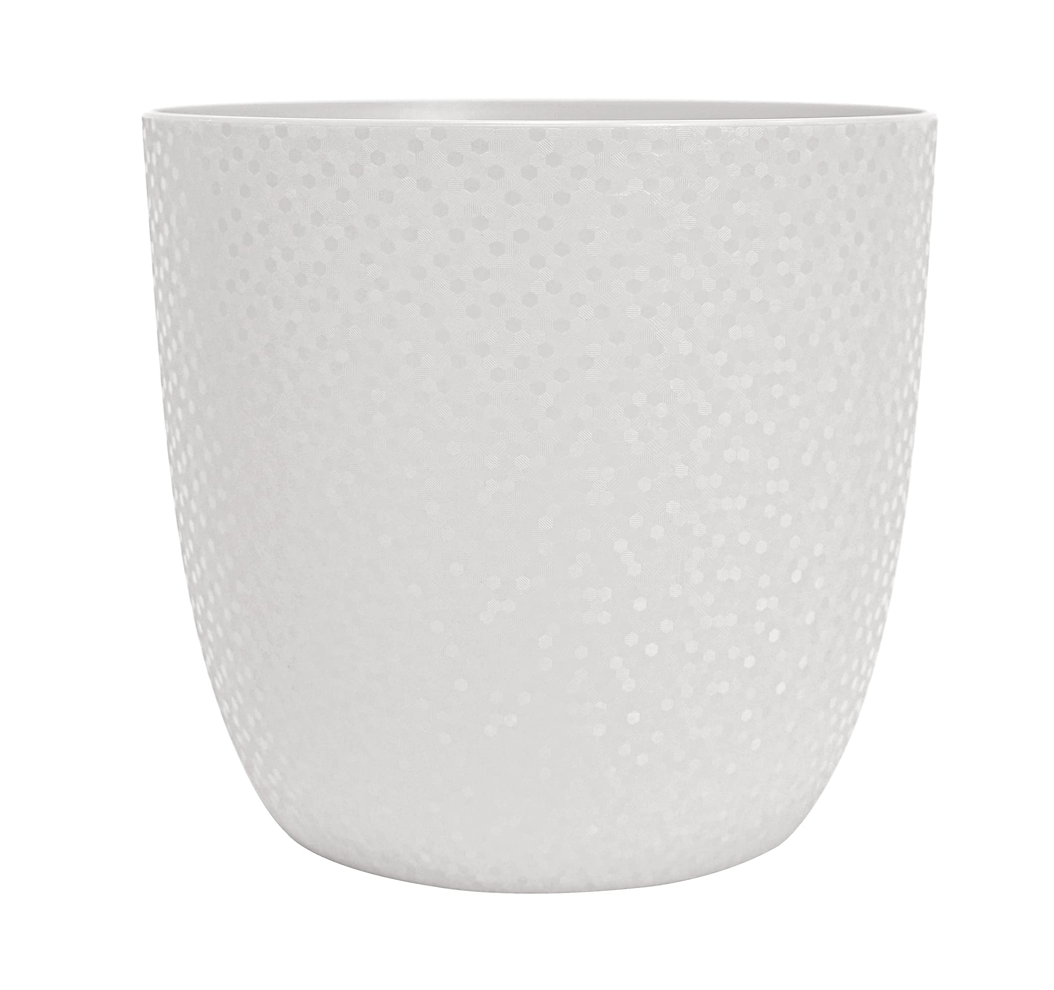 EDA - Opal Pot Cover Diameter 18.5 cm – Ivory White