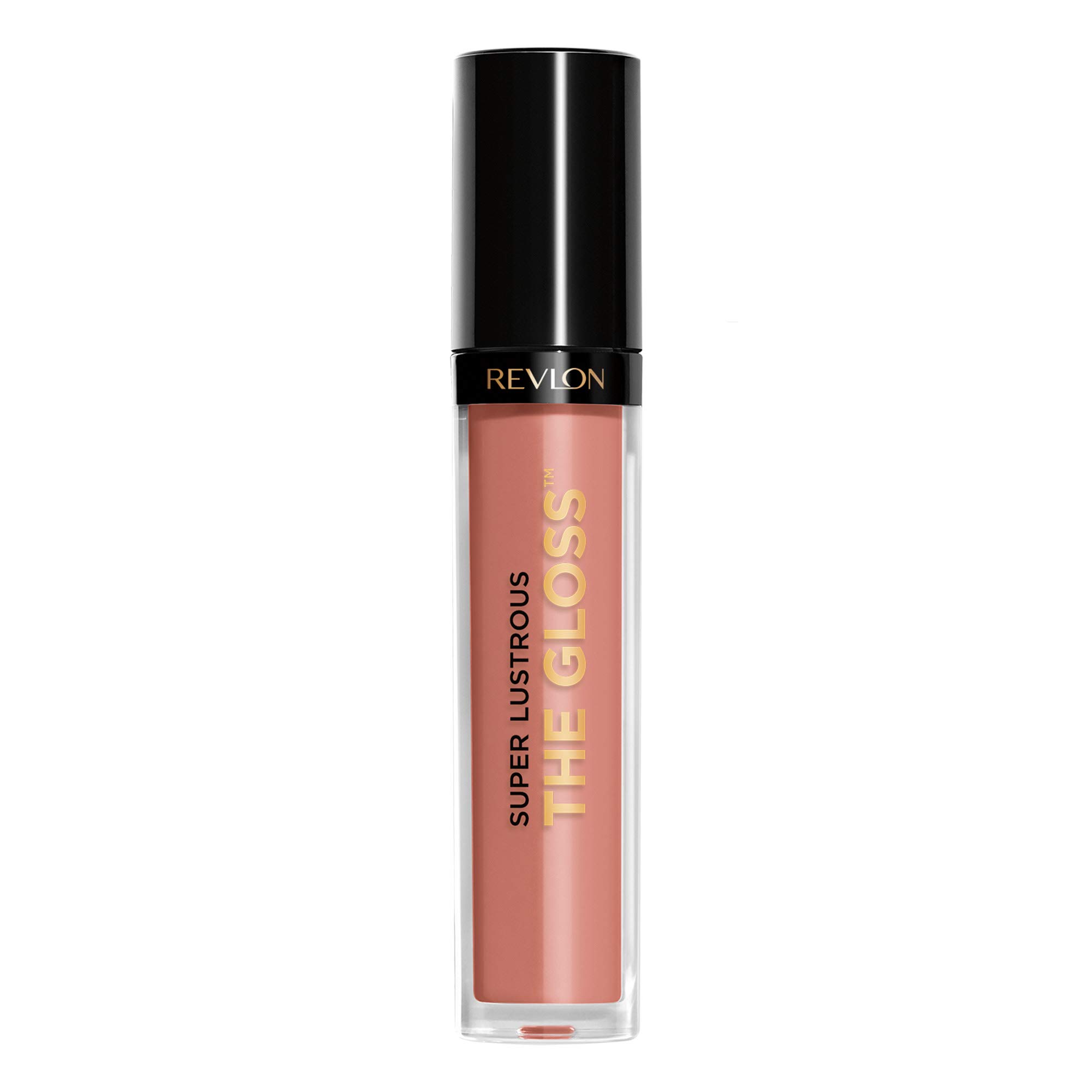 Revlon Super Lustrous Lip Gloss, High Impact Lipcolor with Moisturizing Creamy Formula, Infused with Agave, Moringa Oil, & Cupuacu Butter, Super Natural (215) — image 1