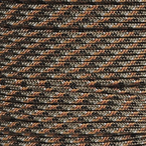 PARACORD PLANET 10, 25, 50, and 100 Foot Hanks of 425 Paracord (3mm) - Made of 100% Nylon for Tactical, Crafting, Survival, General Use, and Much More (Hidden Camo, 100 Feet) — image 1