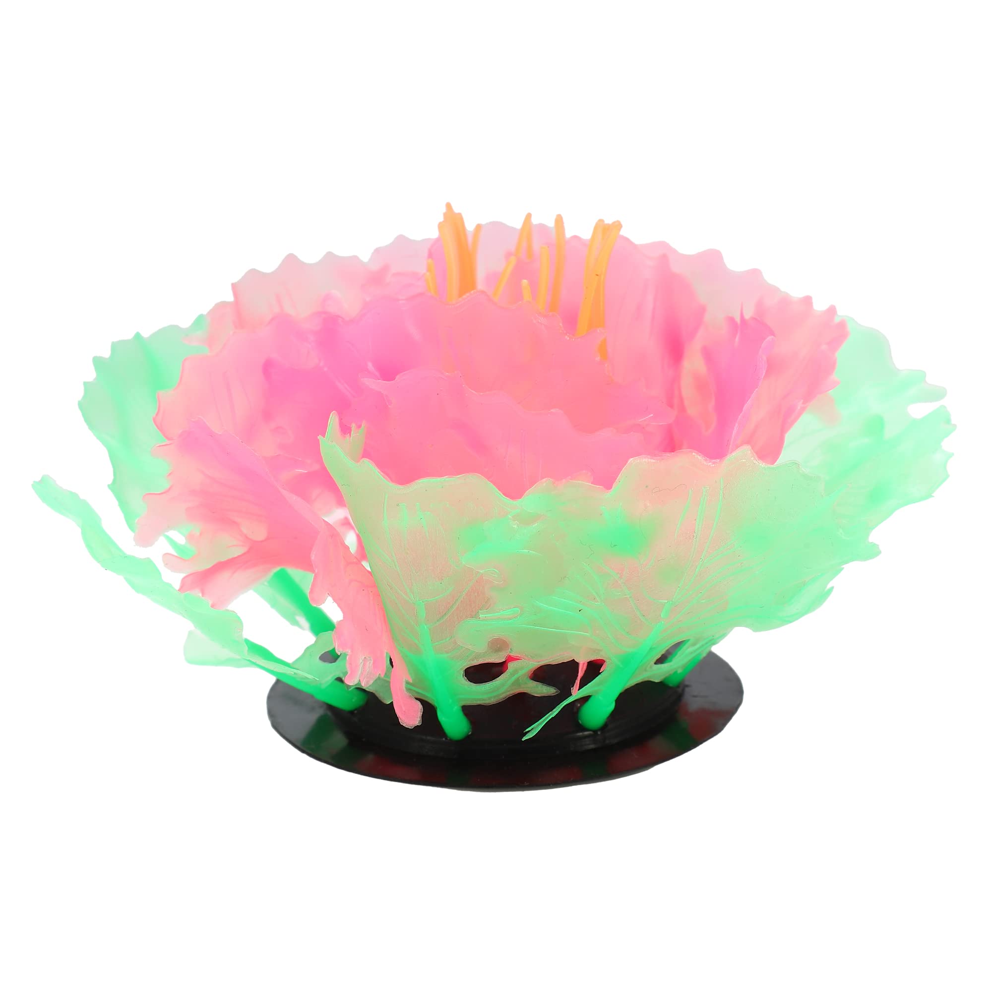 VOCOSTE Aquarium Simulation Coral Aquatic Plant, Silicone Pink