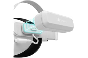 ZYBER Magnetic Battery Pack for Meta Quest 2 Quest 3 Pico 4, Rechargeable Battery Pack Compatible for Quest 2 Accessories, Provides Extra 2+ Hours of Play Time