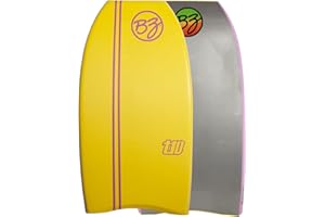 BZ BodyBoards - T-10 Progressive Series Bodyboard - HDPE Slick - Crescent Tail - PHUZION Core - 8lb Deck