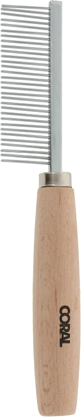 CORAL Paint Brush Cleaning Comb Beech Wood Decorators Tool Preserves Brushes view 3