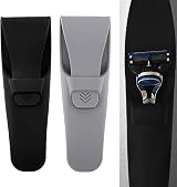 JUGCUT 2pcs Silicone Shaver Case Portable Waterproof Manual Razor Holder Travel view 7
