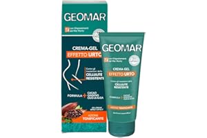 Geomar Crema Gel Effetto Urto Anticellulite 200ml, Made in Italy, 6.7 Fl Oz (Pack of 1)