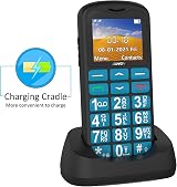 ukuu Big Button Mobile Phone for Elderly – SOS Button, 14mm Keys, 108dB view 2