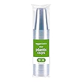 Amazon Basics Disposable Clear Plastic