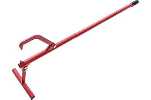 1942 Earth Worth | Timberjack | Log Lifter | Steel | 45 Inches Red