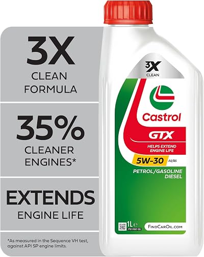 Castrol GTX 5W-30 A5/B5 Engine Oil 1L White Castrol GTX