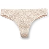 Intimissimi Woman's Microfiber Lace Brazilian