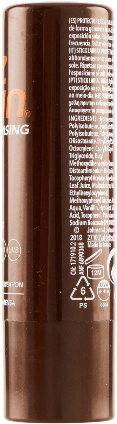Piz Buin Unisex SPF30 Moisturizing Sun Lipstick, 4.9 g (Pack of 1) - Image 5