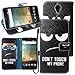 ZTE Prestige Case, ZTE Avid Plus Case, Harryshell(TM) Eyes Wallet Folio Leather Flip Case Cover with Card Id Slot and Wrist Strap for ZTE Prestige N9132 / Avid Plus Z828