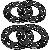 5x4.5 5x114.3 5x4.75 Universal Wheel Spacers for Ford/Jeep/Toyota/Honda/Nissan, 4PCS 1/2" (12mm) Wheel Adapters for Cherokee Liberty Wrangler Mustang Ranger Tacoma Camry Accord Civic CRV 370Z Sentra