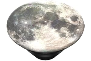 PopSockets PopTop (Top only. Base Sold Separately) Swappable Top for PopGrip Bases, PopGrip Slide, & PopWallet+ - Moon