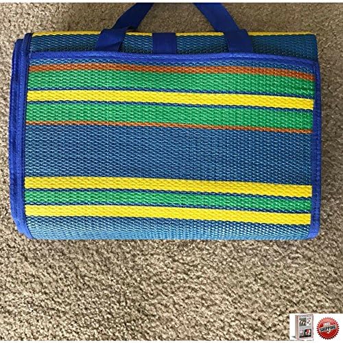 Beach Mat Blanket, Picnic Blanket, Foldable, Portable, With Straps, Waterproof, &amp; eBook by BestOffer4You