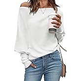 QACOHU Womens Fall Sweaters 2026 V Neck Shawl Collar Long Sleeve Pullover Knit Tops for Women