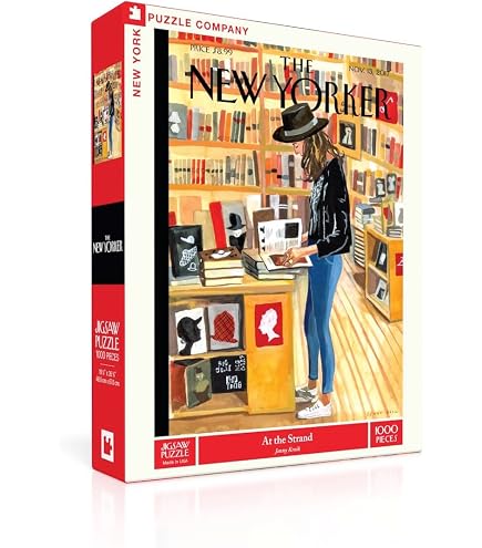 NYPC Puzzle 1000 Pezzi New York Puzzle Company – Sidewalk Connoisseurs – Nuovo Di Zecca