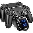 PS4 Controller Charger Dock Station, OIVO PS4 Controller Charging Dock Station with Upgraded 1.8-Hours Charging Chip, Chargin