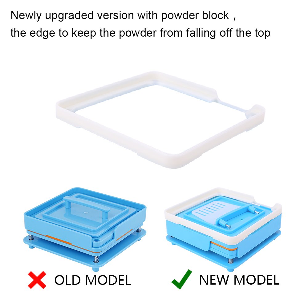 100 Holes (0#) Capsule Holder Tray with Spreader Second Generation Filling Machine Tool Gelatin Veggie Capsules For Vitamins, Coffee Powder Herbs (Blue)