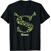 Shrek Character Silhouettes Iconic S Logo T-Shirt