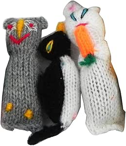 knitted catnip toys