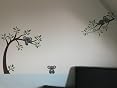 Kinderzimmer Baby Kinderzimmer Koala Baum Wandkunst Aufkleber Benutzerdefinierte Farbe Wand Tattoo, Wandaufkleber Wandbilder Wohnzimmer Baum, Für Schlafzimmer Kind Jungen Mädchen-4_259X267Cm