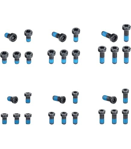 Kit De Tornillos Para Empuñadura De Pistola Weihrauch HW45 - Color Negro, Metal, Repuesto