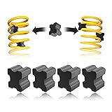 4PCS Rubber Coil Spring Spacers,Heavy Duty Front