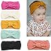 Udobuy®6 Pcs Super Cute Baby Girls Toddler Elastic Headbands Turban Knot Hairband Headwear (6 Pcs headband)