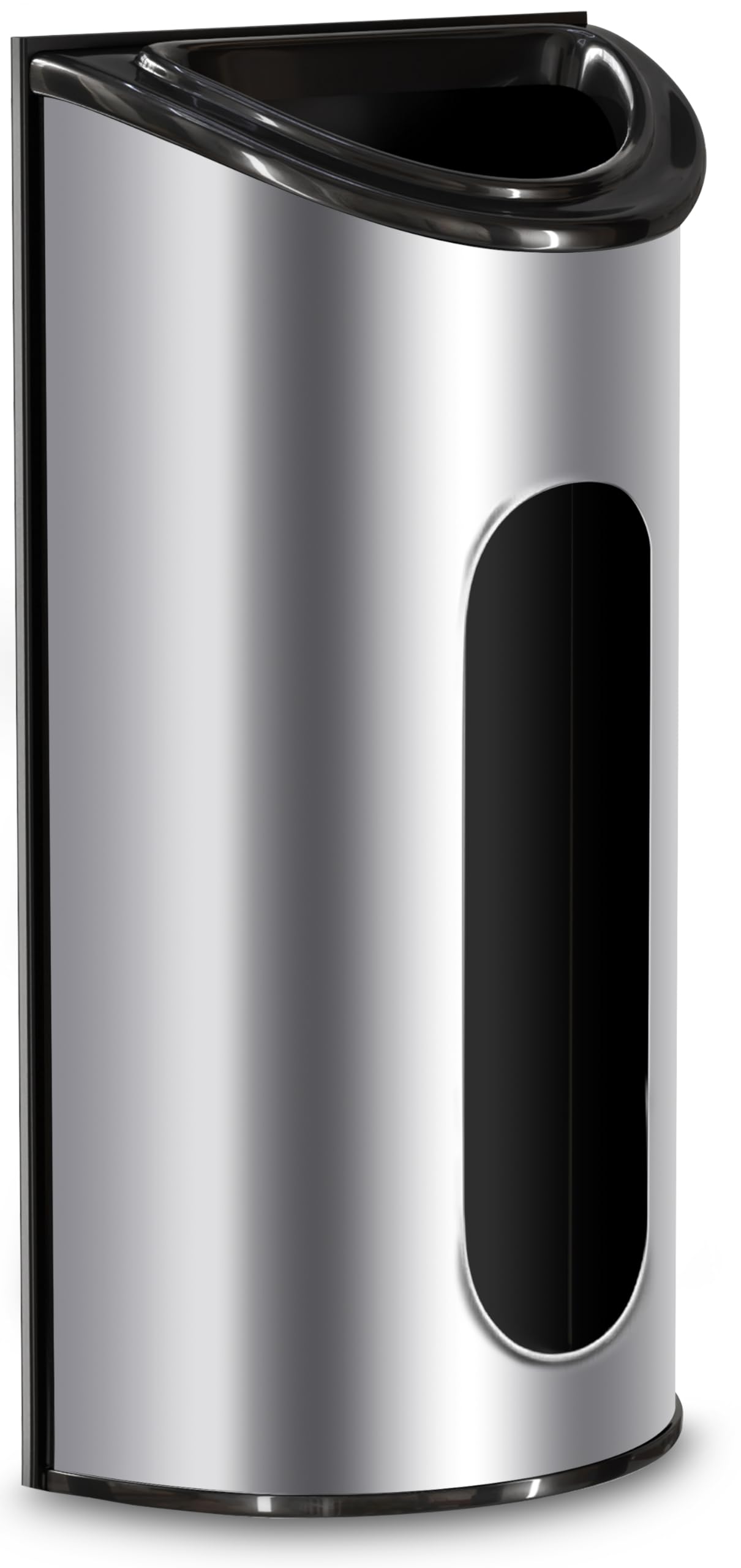 Utopia Kitchen Grocery Bag Holder, Saver and Dispenser, Wall-Secure, Stainless Steel, Wide Opening for Ease of Access
