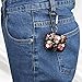 Cute Airpods Case with Floral Design,OLEBADN Portable and Shockproof Sleeve for Women and Girls, 5 in 1 Accessory Set Compatible for Airpods 2&1 Front LED Visible (Small Rose)thumb 4