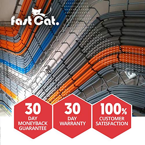 fast Cat. Cat6 Cable 1000ft 23 AWG, CMR, Insulated Solid