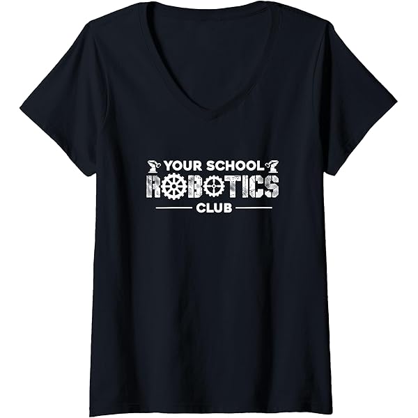 Amazon.com: Robotics Club Your School Robot Engineering T-Shirt