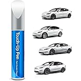TESLAUNCH Pearl White (PPSW) Touch Up Paint for Tesla for Model 3/Y/S/X - OEM Original Touch Up Paint Pen for Tesla Scratches Repair (Pearl White (PPSW))