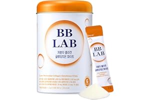 BB LAB Collagen Glutathione White, Low Molecular Korean Stick Supplement, Fish Peptides, Vitamin C, Vitamin E, Glutathione, Fast abosorption, Orange Flavor