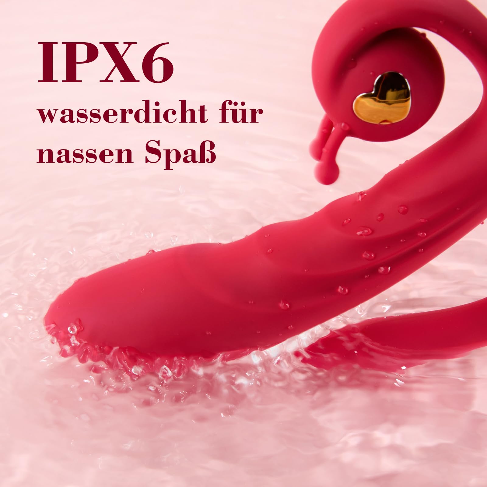 3 in 1 Vibration für Frauen 10 * 10 * 10 Stark Vibrationsmodi, Vibrator Dildo für G-Punkt Klitoris Anal, Sex Spielzeug für die Frau, Vibratorensets für Frauen Solo Sex Toys Sexspielzeug