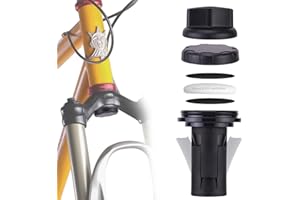 kimairy AirTag Bike Mount Hidden, The Most Secret Anti-Theft Device - Waterproof for MTB Bicycle Suspension Fork with Inner Diameter 18-30mm (AirTag Not Included)