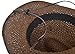 Simplicity Men's & Women's Western Style Cowboy / Cowgirl Straw Hat