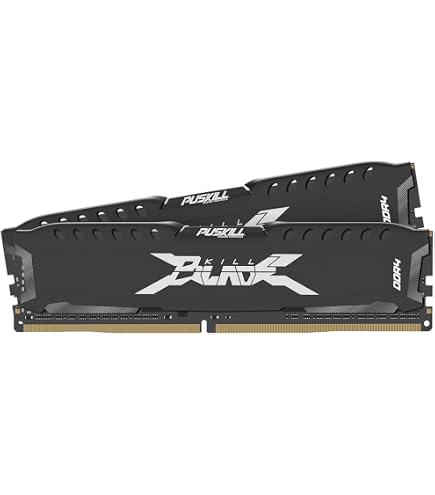 PUSKILL DDR4 3200MHz CL16 Desktop RAM Kit, 16GB (2x8GB) | PC4