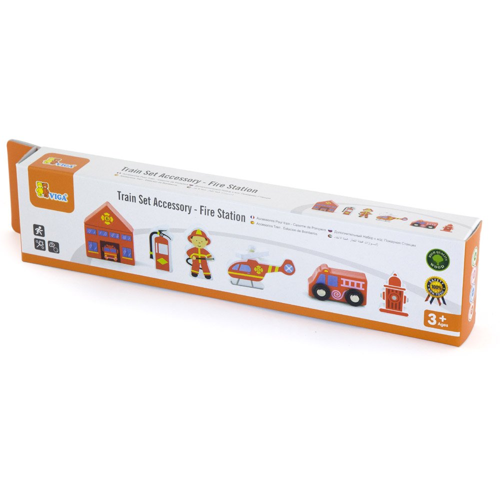 viga wooden train set