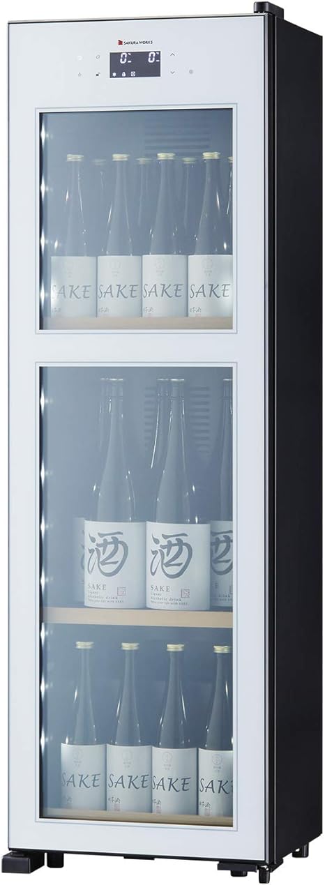 Amazon さくら製作所 低温日本酒 ドリンクセラー Zero Chilled Osk W ホワイト さくら製作所 Sakura Seisakusho ワインセラー 通販