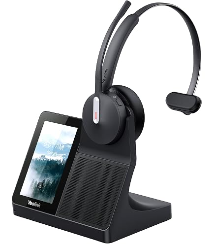 Amazon.com: Yealink WH66 Mono Wireless DECT Headset Teams