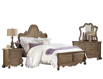 Amazon Com Capels French Provincial 4 Piece Eastern King