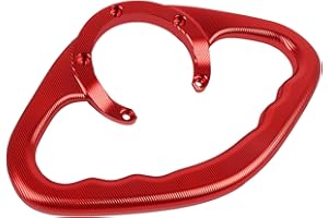 HAONEL Fuel Gas Tank Handle Motorcycle Rear Passenger Grab Bar Aluminum Replacement for Yamaha R6 R1 MT09 MT07 FZ1 FZ6 FZ8 YZ