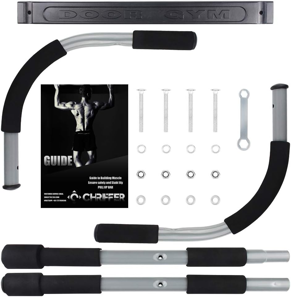 Chin up Bars, Pull Up Sit Up Door Bar with Bonus Straps : Sports & Outdoors