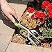 Ohuhu 3 Piece Softouch Garden Tool Set/Gardening Tool Set - Cultivator, Transplaner, Trowel