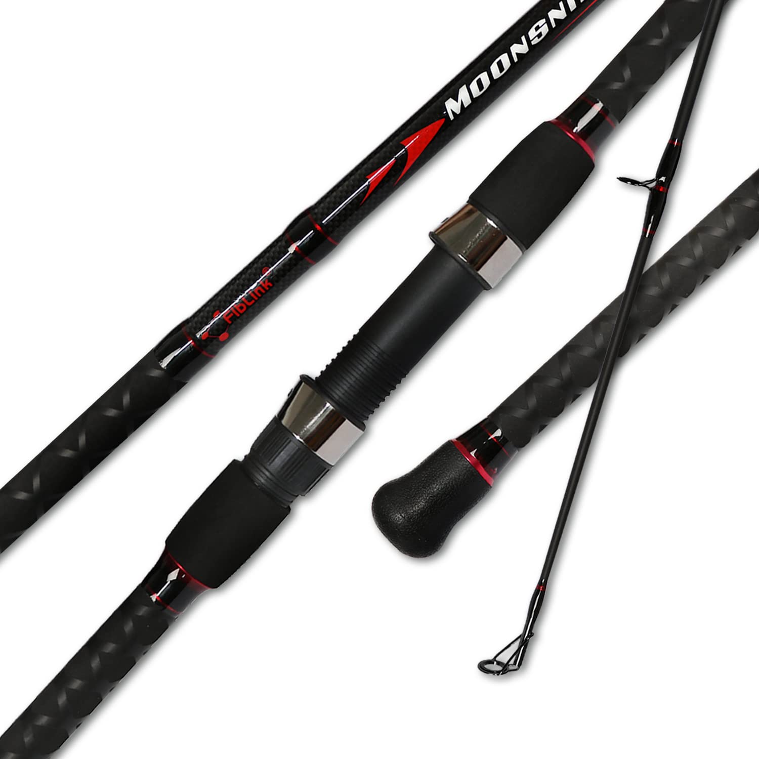 Photo 1 of Fiblink Surf Casting Fishing Rod 2-Piece Graphite Travel Baitcasting Fishing Rod (Length: 11')