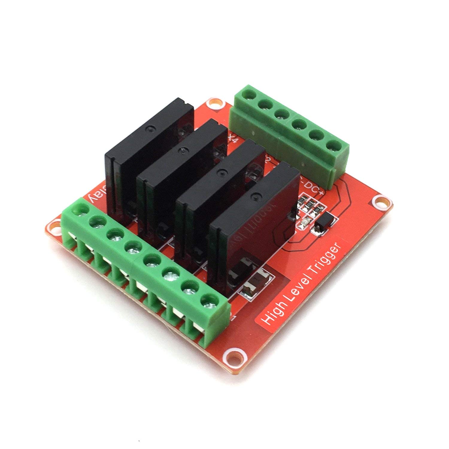 AptoFun 4 Channel Solid State Relay Module for Arduino UNO MEGA 2560 R3 AVR Raspberry PI