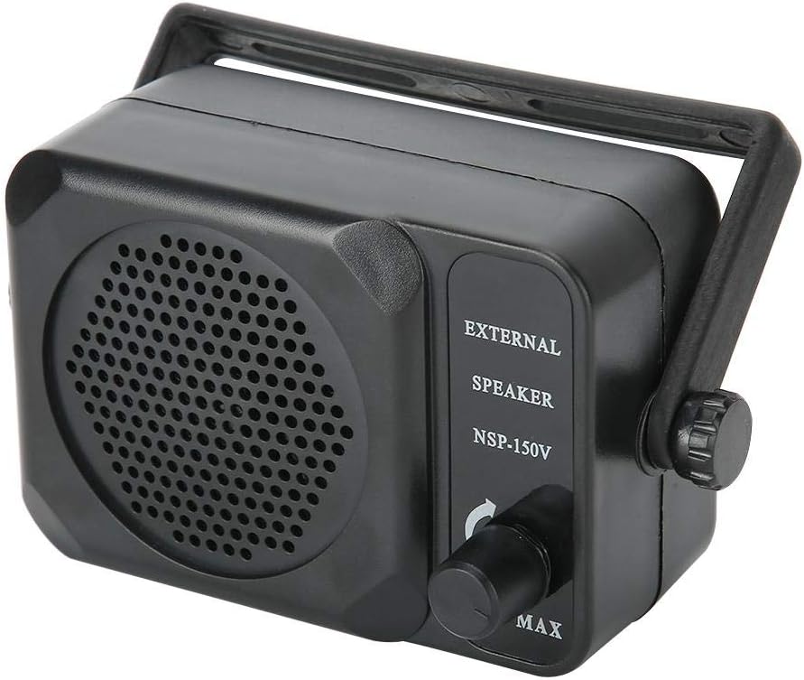 Bewinner1 3.5mm Mono Jack Mini External Speaker for CB Radio Mobile Radio Car Radio FT-8100R FT-8800R FT-2600M FT-3000M FT-1802M Ft-1807M: Electronics