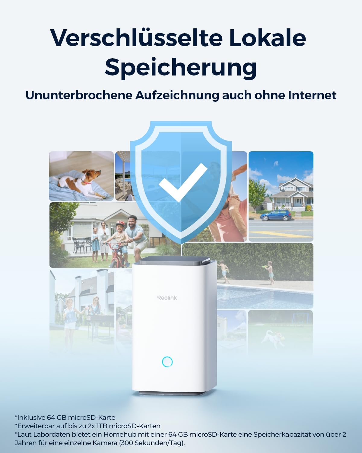 Reolink Argus 4 Pro Solar Überwachungskamera Aussen Akku, 4K ColorX-Nachtsicht, 180°-Weitwinkel, Wi-Fi 6, 8MP Kabellose IP Kamera mit Home Hub, Keine monatlichen Gebühren, 2-Kamera-Set mit Solarpanel 6